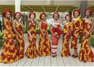 Nigerian Bridesmaid Dresses