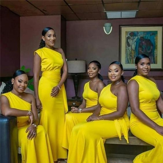 Latest Nigerian Bridesmaid Dresses (2024) - FirstClassNigeria