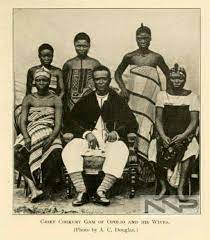 King Jaja of Opobo With Wives