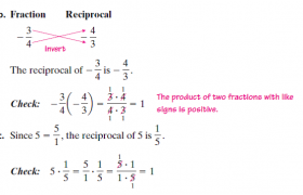 How To Evaluate Reciprocals